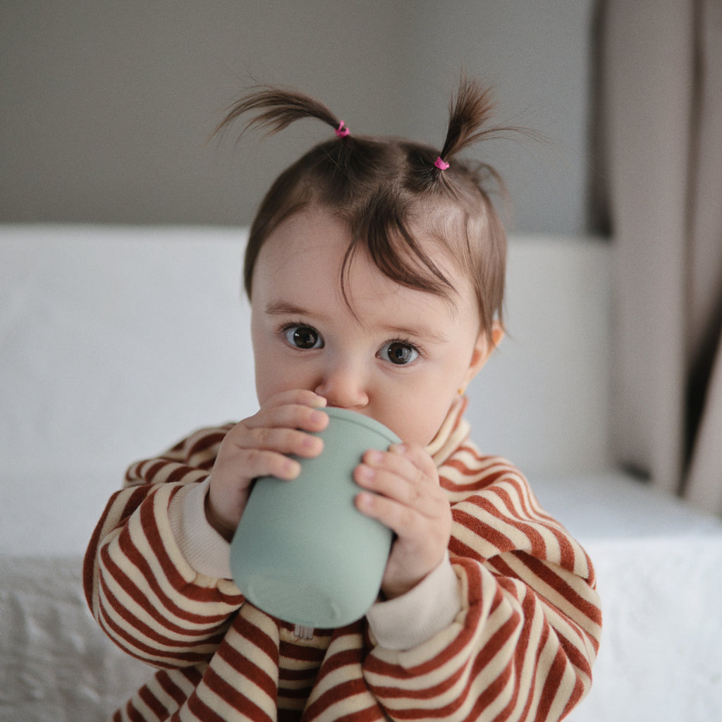 Mushie Baby Silicone Sippy Cup